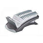 Stojak na karty teleadresowe DURABLE 25 przekładek A-Z czarny (2412-01)