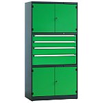 Szafa narzędziowa  PSN/2L7 - 1950x960x530 mm 7024/6018 (06-3157)