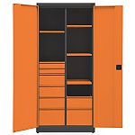 Szafa narzędziowa SN880 02 - 1950x880x535 mm 7024/2003 (06-4003.312)
