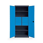 Szafa narzędziowa SN880/S1 - 1950x880x535 mm 7024/5015 (06-152 7024/5015)