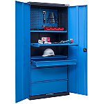 Szafa narzędziowa SN900 BP 01 - 1950x900x535 mm 7024/5015 (06-4546 01)