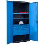 Szafa narzędziowa SN900 BP 02 - 1950x900x535 mm 7024/5015 (06-4546 02)