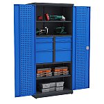 Szafa narzędziowa SN900/S2 - 1950x900x535 mm 7024/5015 (06-4887)