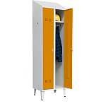 Szafka bhp SUP E300-02 na nóżkach z daszkiem 7035/2003 (06-5724 D/N 7035/2003)