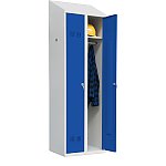 Szafka bhp z daszkiem typ SUPE 300-02 DASZEK 7035/5005 (06-5724 DASZEK 7035/5005)