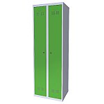 Szafka ubraniowa pracownicza SUP E300-02 7035/6018 (06-5724 7035/6018)