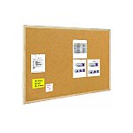 Tablica korkowa BI-OFFICE 90x60cm w ramie drewnianej (GMC070012010)