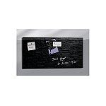 Tablica suchościeralno-magnetyczna SIGEL 91x46cm szklana szary łupek (SGL149)