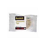 Taśma biurowa Scotch 550 19mmx33m transparentna w folii (3M-FT510060427)