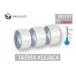 taśma solvent 48x55 transparent a'6szt. (T4855SOLTR)