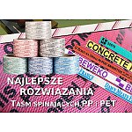 Taśmy polipropylenowe z nadrukiem