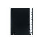 Teczka korespondencyjna DONAU 1-31 czarna (8696001-01)