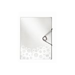 Teczka z gumką LEITZ Bebop A4 30mm biała (45680001)