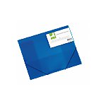 Teczka z gumką Q-CONNECT A4 PP niebieska (KF02312)