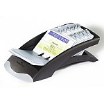 Wizytownik na biurko DURABLE Visifix 12 przekładek A-Z czarny (2413-01)