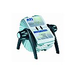 Wizytownik obrotowy DURABLE Visifix Flip na 400 wizytówek czarny (2417-01)