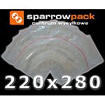 Woreczki strunowe 220x280 mm - 100 sztuk worki torebki