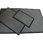 Wycieraczka POLO 40x60cm szaro-czarna
