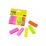 Zakładki indeksujące 3M Post-It 5 bloczków 15x50mm 5 kolorów (3M-FT510285917)