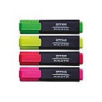 Zakreślacz OFFICE PRODUCTS kpl. 4 szt. (17055214-99)