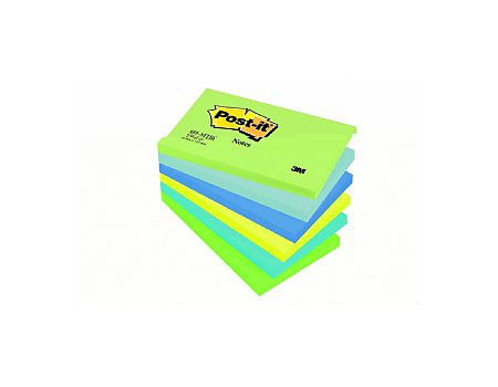 Bloczek samoprzylepny Post-it 76x127mm paleta marzycielska 6szt. (4001895871269)