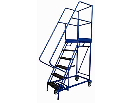 Drabina magazynowa jezdna trójkołowa DMP h1=1500 mm (08-005)