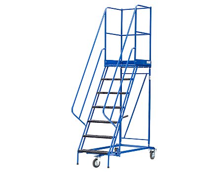 Drabina magazynowa jezdna trójkołowa DMP h1=1750 mm (08-006)