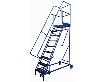 Drabina magazynowa jezdna trójkołowa DMP h1=2250 mm (08-008)