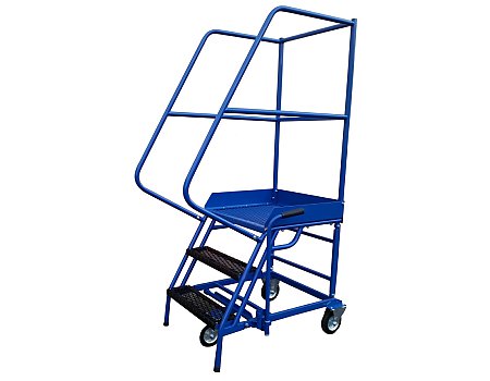 Drabina magazynowa jezdna trójkołowa DMP h1=750 mm (08-002)