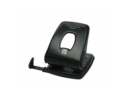 Dziurkacz SAX 518 do 40 kartek czarny (9002219011335)