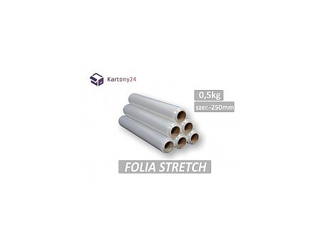 Folia stretch transparent 0,5 kg (Z00001835)