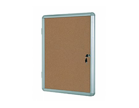Gablotka w ramie aluminiowej BI-OFFICE korkowa 90x120cm (5603750520641)