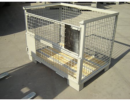 Gitterbox giterbox kosz pojemnik UIC UJC skrzynia kontener box 1240x835x970