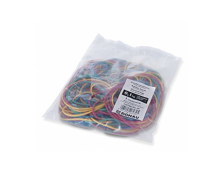 Gumki recepturki DONAU średnica 57mm mix kolorów 100g (5901498062325)