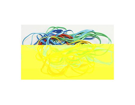 Gumki recepturki Q-CONNECT krzyżowe średnica 102mm mix 100g (5705831146792)