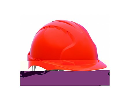 Hełm ochronny JSP Evo2 czerwony (8591806153080)