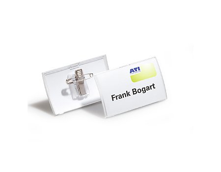 Identyfikator DURABLE Click Fold z klipem 40x75mm 25szt. (4005546803029)