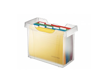 Kartoteka LEITZ Plus z teczkami bezbarwna (4002432376216)