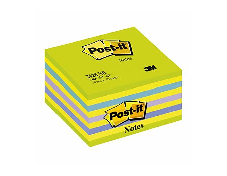 Kostka samoprzylepna Post-it 76x76mm akwarela zielona (4001895872808)