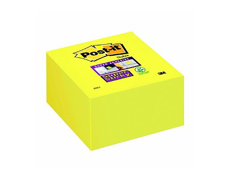 Kostka samoprzylepna Post-it Super Sticky 76x76mm żółta (3134375328517)
