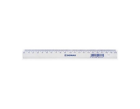 Linijka plastikowa DONAU 20cm (5901498050902)
