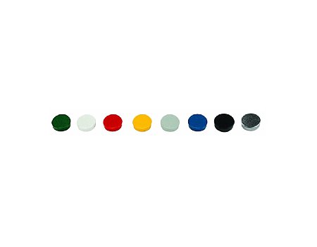 Magnesy do tablic BI-OFFICE 20mm mix kolorów 10szt. (5603750301509)