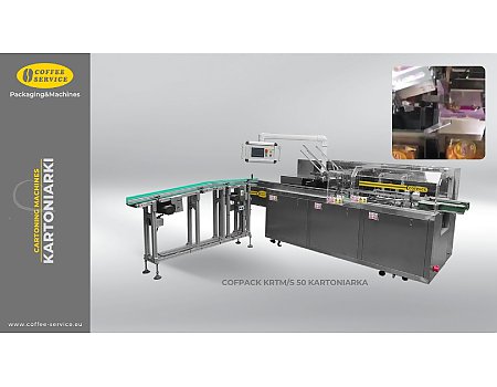 ⚙️MASZYNY ➜ Automaty pakujące COFPACK KRTM/S KARTONIARKI