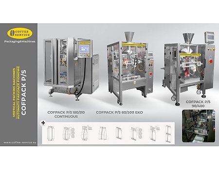 ⚙️MASZYNY ➜ Automaty pakujące pionowe COFPACK P/S