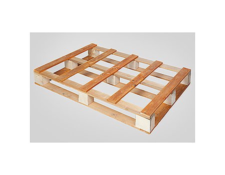 Paleta jednorazowa ciężka 5 desek ramowa, do regałów, certyfikat IPPC (15807HT)
