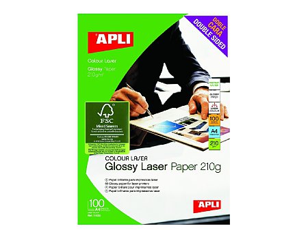 Papier fotograficzny APLI A4 błyszczący 160g/m2 100ark. (8410782118176)