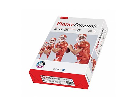 Papier ksero PLANO Dynamic A4 80g 500ark. (7318761030178)