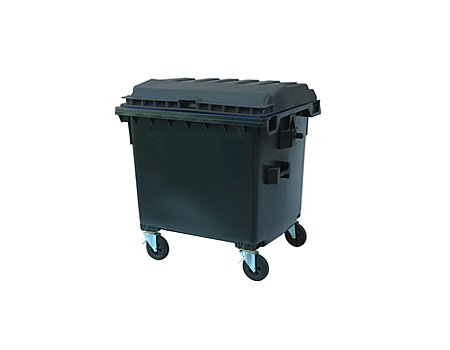 Plastikowy kontener na odpady, 1100 l (61793)