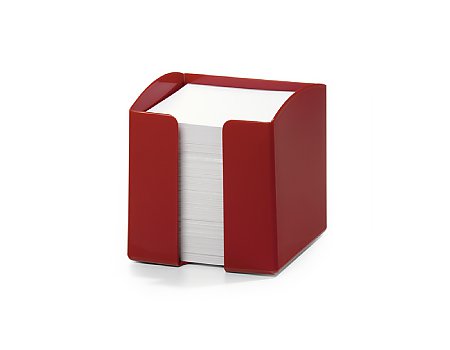 Pojemnik na karteczki DURABLE Trend czerwony (4005546106168)