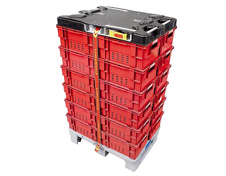 Pokrywa z chowanymi paskami mocującymi - 1/2 Euro - 600X800mm (60302)